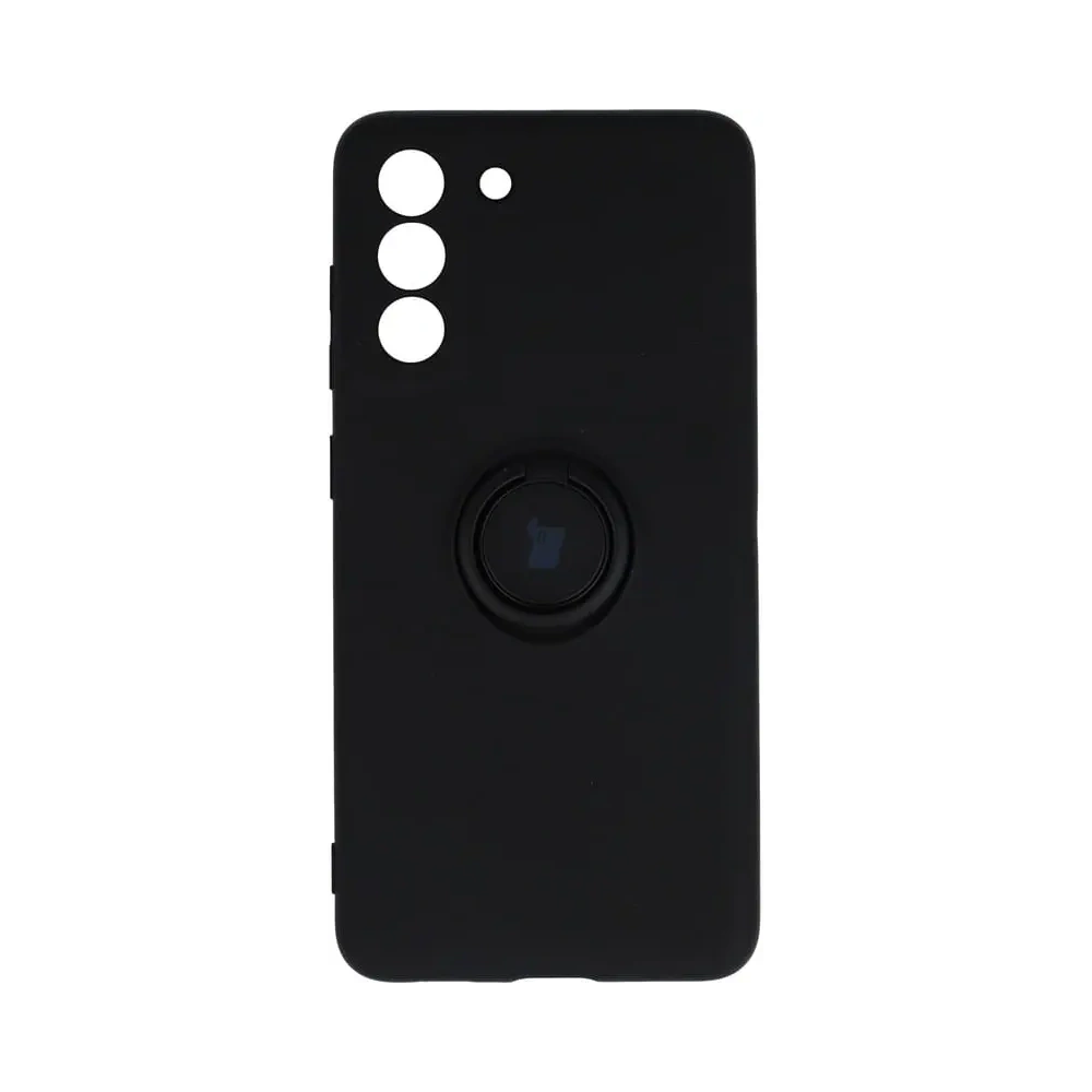 Wholesale Bizon Case Silicone Ring Samsung Galaxy S21 FE black - BIZ7713 - {ean13} - Hurt