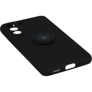 Hurtownia GSM - Bizon Case inel din silicon Samsung Galaxy S21 FE negru - BIZ7713 - {ean13} - Hurt
