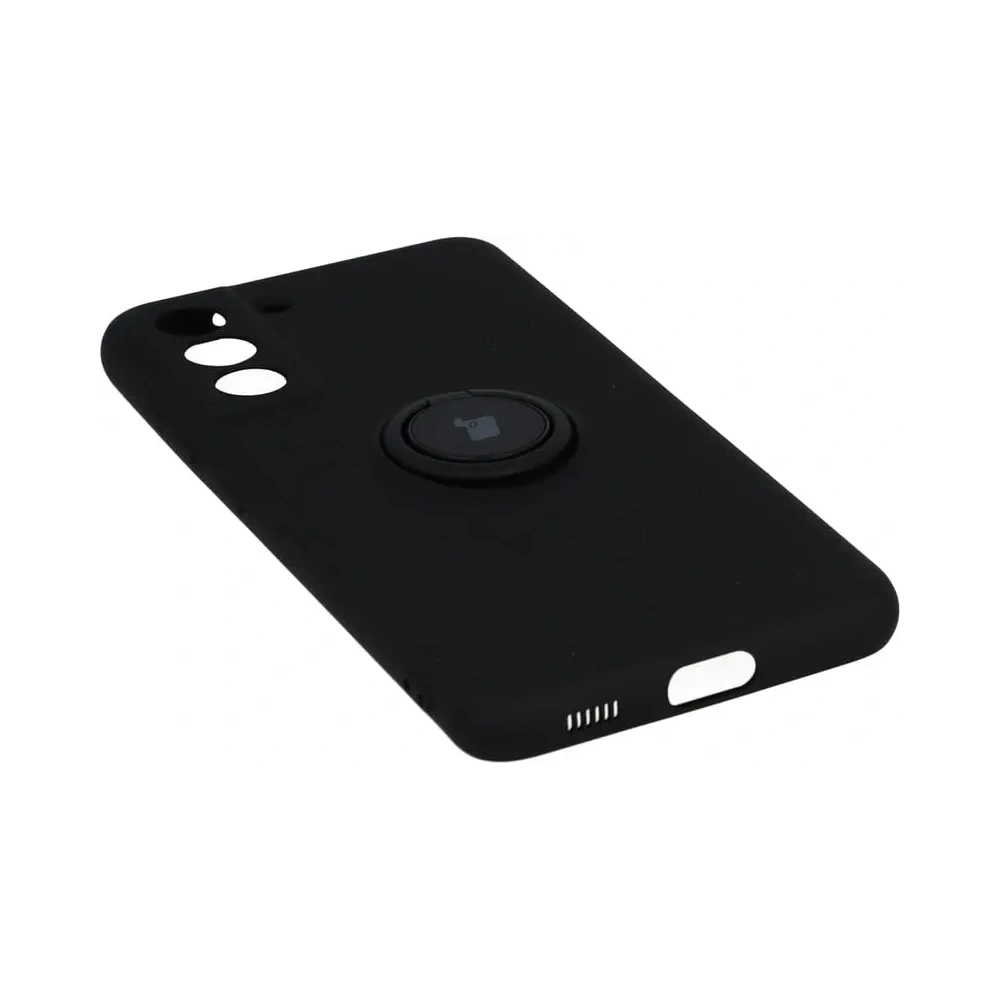 Wholesale Bizon Case Silicone Ring Samsung Galaxy S21 FE black - BIZ7713 - {ean13} - Hurt