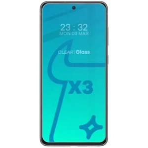 Hurtownia GSM - Bizon Glass Clear sticlă temperată - 3 buc. + sticlă lentilă Samsung Galaxy S21 FE - BIZ1493 - {ean13} - Hurt