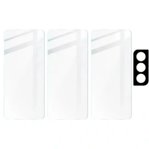 Hurtownia GSM - Bizon Glass Clear sticlă temperată - 3 buc. + sticlă lentilă Samsung Galaxy S21 FE - BIZ1493 - {ean13} - Hurt