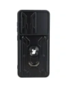 Wholesale Bizon Case Camshield Card Slot Ring Samsung Galaxy S21 FE black - BIZ7715 - {ean13} - Hurt