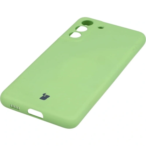 Etui Bizon Case Silicone do Samsung Galaxy S21 FE jasnozielone