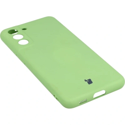 Etui Bizon Case Silicone do Samsung Galaxy S21 FE jasnozielone