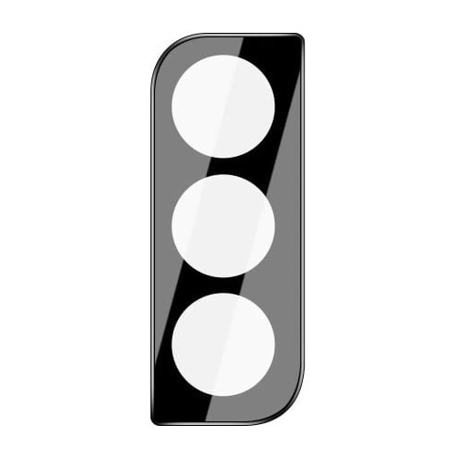 2x szkło hartowane Bizon Glass Edge + ochrona na obiektyw Samsung Galaxy S21 FE czarne