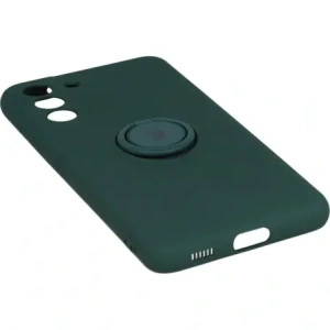 Hurtownia GSM - Bizon Case Inel din Silicon Samsung Galaxy S21 FE verde închis - BIZ7717 - {ean13} - Hurt