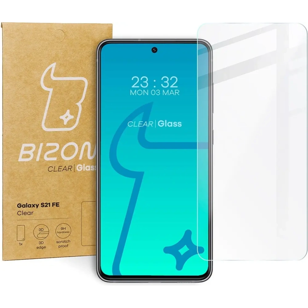 Hurtownia GSM - Bizon Glas Klar Samsung Galaxy S21 FE - BIZ1499 - {ean13} - Hurt