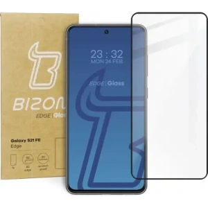 Hurtownia GSM - Bizon Glass Edge Samsung Galaxy S21 FE negru - BIZ7718 - {ean13} - Hurt