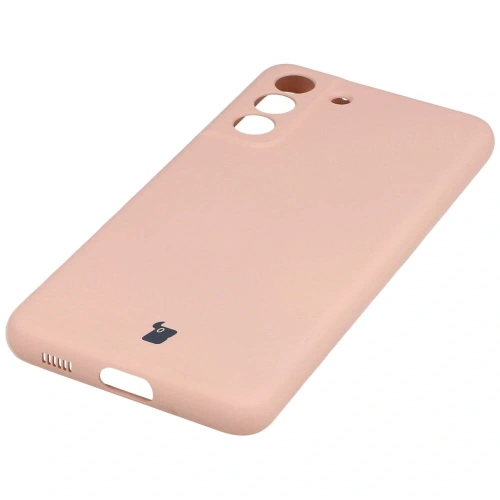 Etui Bizon Case Silicone do Samsung Galaxy S21 FE jasnoróżowe