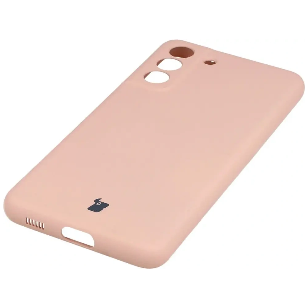 Hurtownia GSM - Etui Bizon Case Silicone do Samsung Galaxy S21 FE světle růžové - BIZ1501 - {ean13} - Hurt