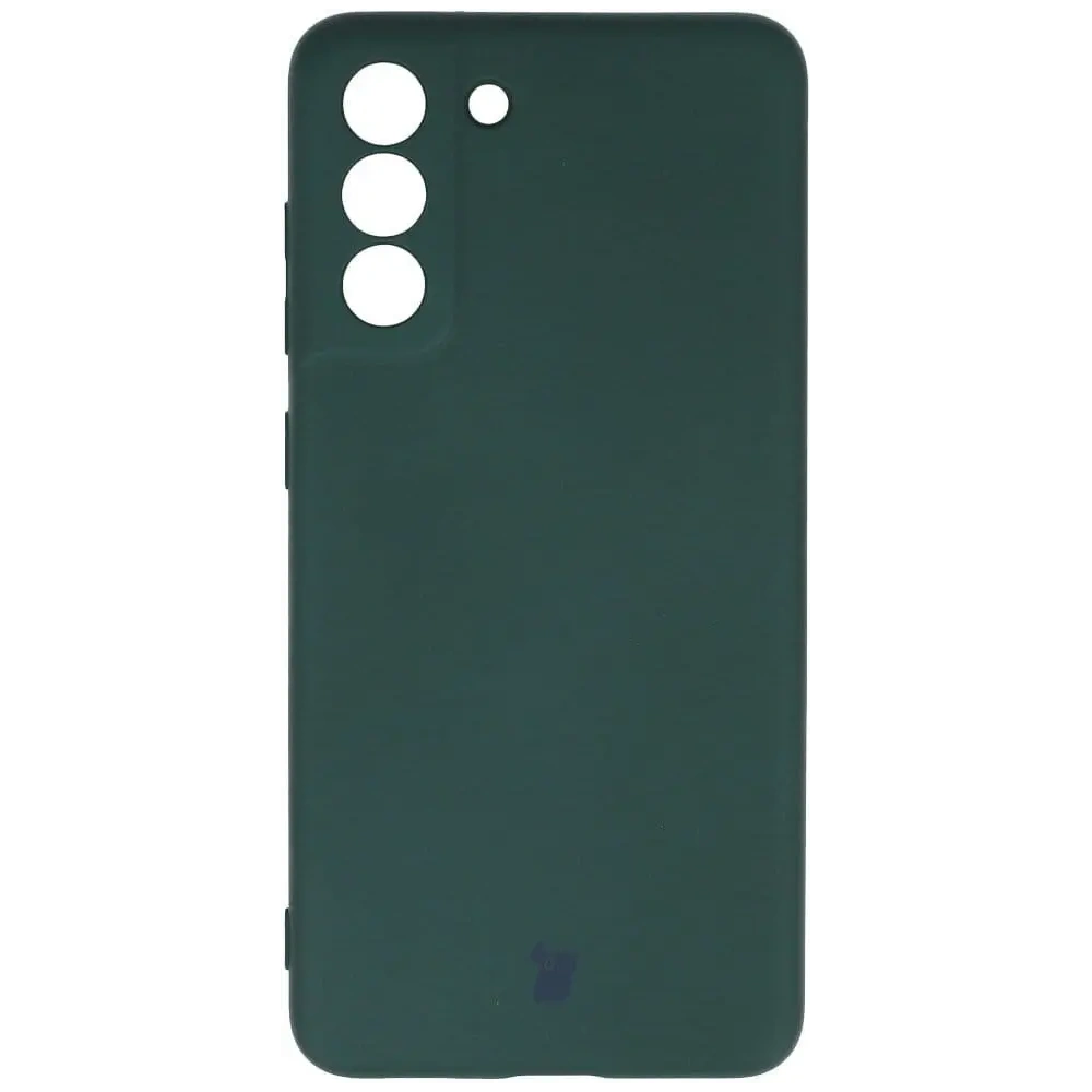 Hurtownia GSM - Etui Bizon Case Silicone do Galaxy S21 FE, ciemnozielone - BIZ7719 - {ean13} - Hurt