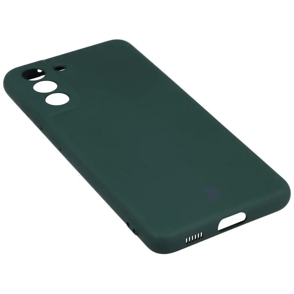 Hurtownia GSM - Etui Bizon Case Silicone do Galaxy S21 FE, ciemnozielone - BIZ7719 - {ean13} - Hurt