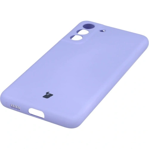 Etui Bizon Case Silicone do Samsung Galaxy S21 FE fioletowe