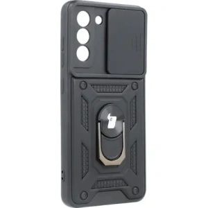 Hurtownia GSM - Etui Bizon Case CamShield Ring do Galaxy S21 FE, czarne - BIZ7721 - {ean13} - Hurt