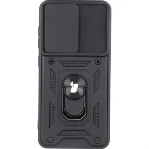 Hurtownia GSM - Bizon Case CamShield Ring Samsung Galaxy S21 FE negru - BIZ7721 - {ean13} - Hurt