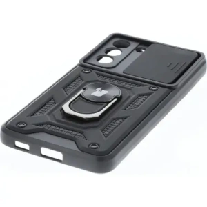 Hurtownia GSM - Bizon Case CamShield Ring Samsung Galaxy S21 FE negru - BIZ7721 - {ean13} - Hurt