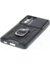 Hurtownia GSM - Etui Bizon Case CamShield Ring do Galaxy S21 FE, czarne - BIZ7721 - {ean13} - Hurt