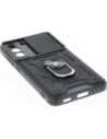 Hurtownia GSM - Etui Bizon Case CamShield Ring do Galaxy S21 FE, czarne - BIZ7721 - {ean13} - Hurt