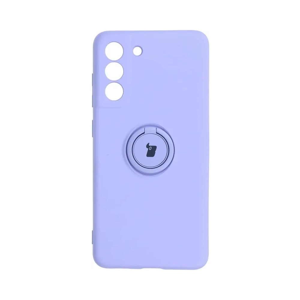 Wholesale Bizon Case Silicone Ring Samsung Galaxy S21 FE purple - BIZ7723 - {ean13} - Hurt