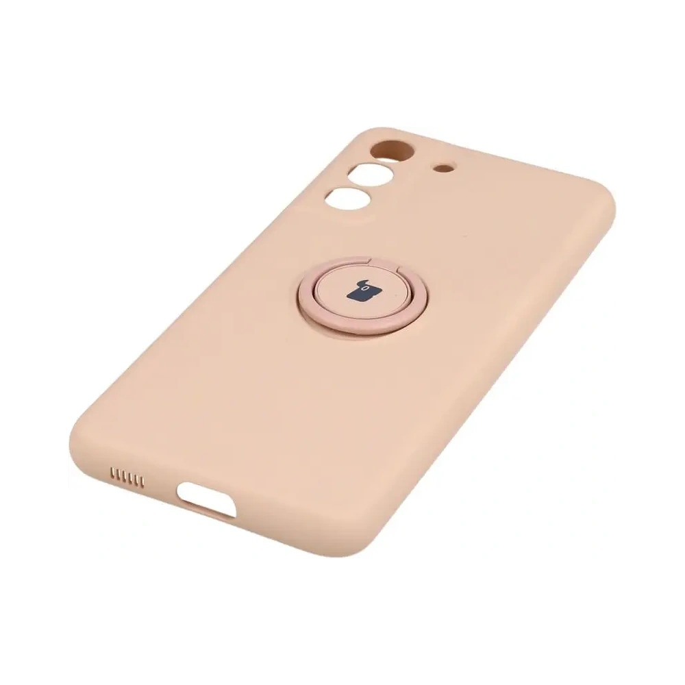Hurtownia GSM - Bizon Case inel din silicon Samsung Galaxy S21 FE roz deschis - BIZ7724 - {ean13} - Hurt
