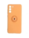 Hurtownia GSM - Etui Bizon Case Silicone Ring do Galaxy S21 FE, pomarańczowe - BIZ7725 - {ean13} - Hurt