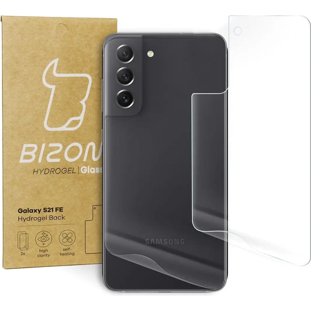 Hurtownia GSM - Bizon Glass Hydrogel Samsung Galaxy S21 FE [2 PACK] - BIZ1514 - {ean13} - Hurt