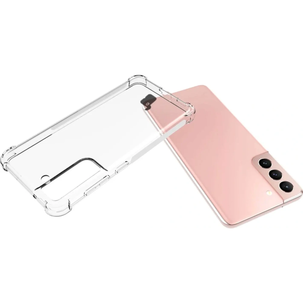 Wholesale Bizon Case Clear Pack case + 2x screen glass + lens glass Samsung Galaxy S21 FE clear - BIZ1515 - {ean13} - Hurt