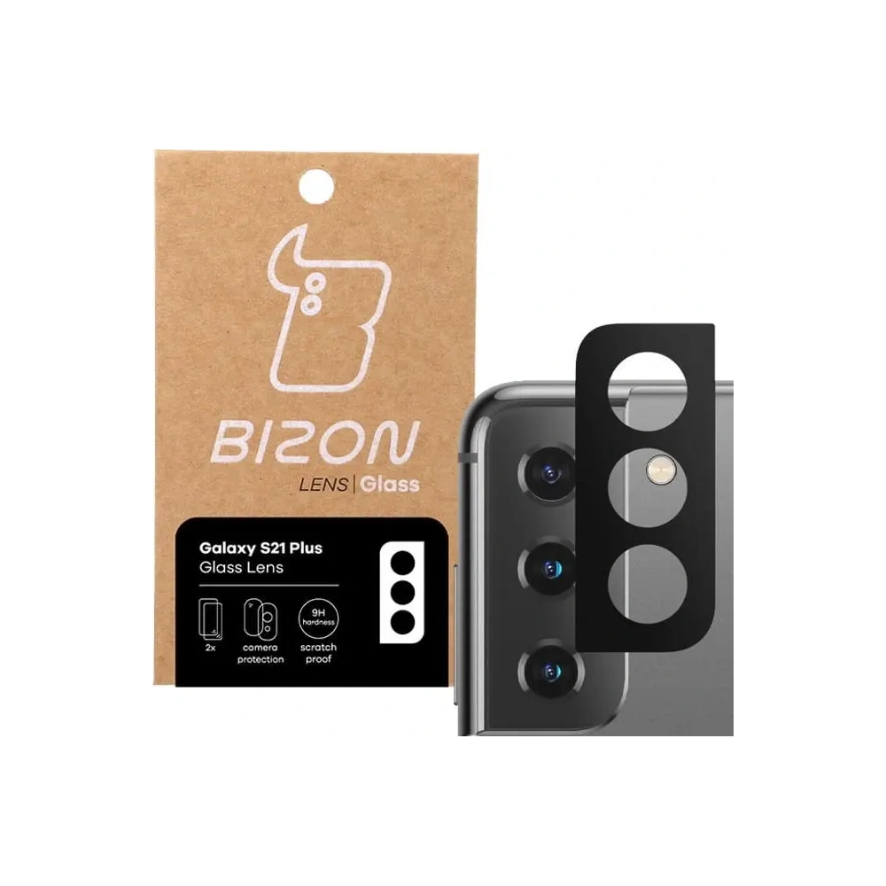 Hurtownia GSM - Bizon Glaslinse Samsung Galaxy S21 Plus [2 PACK] - BIZ1518 - {ean13} - Hurt