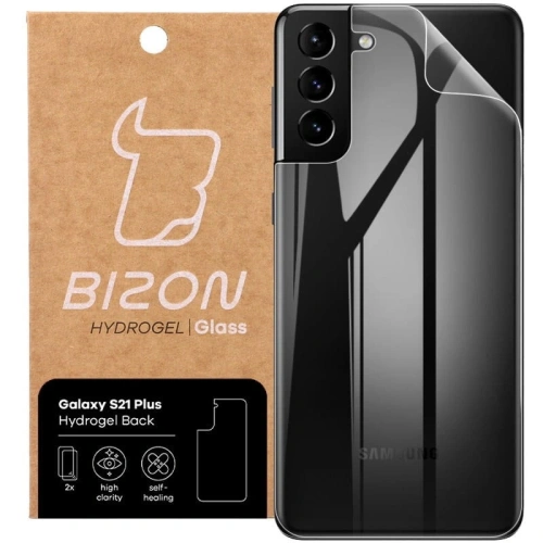 Folia hydrożelowa na tył Bizon Glass Hydrogel Samsung Galaxy S21 Plus [2 PACK]
