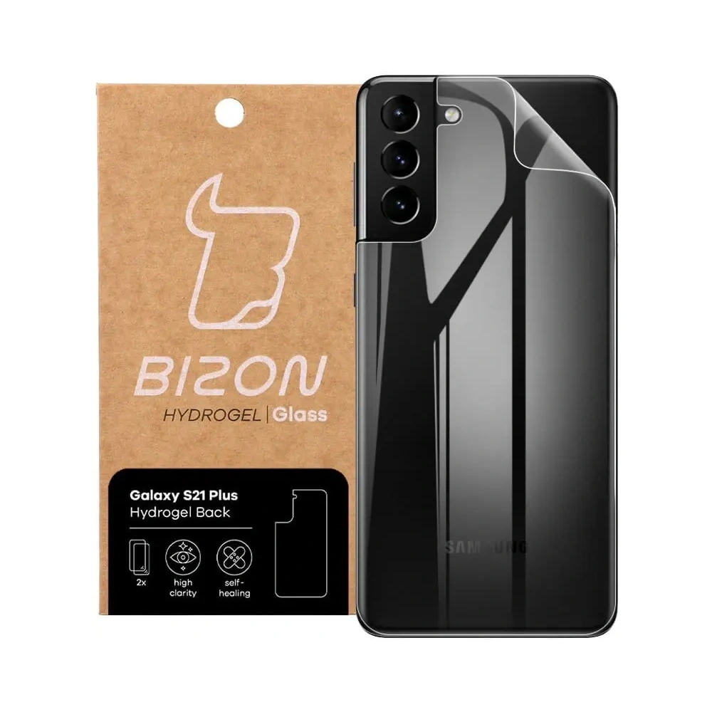 Hurtownia GSM - Bizon Glass Hydrogel Samsung Galaxy S21 Plus [2 PACK] - BIZ7729 - {ean13} - Hurt