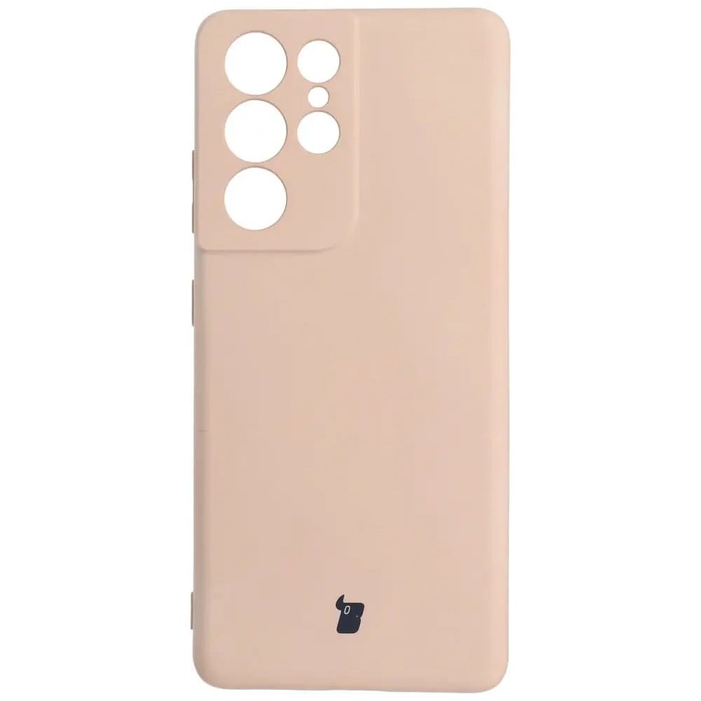 Wholesale Bizon Case Silicone Samsung Galaxy S21 Ultra light pink - BIZ1526 - {ean13} - Hurt