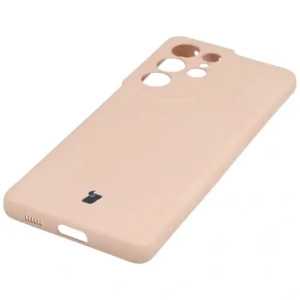 Hurtownia GSM - Caz de silicon Bizon Samsung Galaxy S21 Ultra roz deschis - BIZ1526 - {ean13} - Hurt