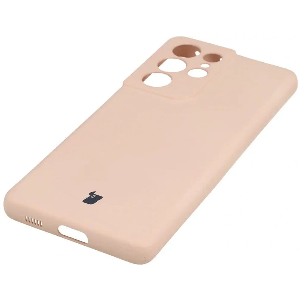 Wholesale Bizon Case Silicone Samsung Galaxy S21 Ultra light pink - BIZ1526 - {ean13} - Hurt