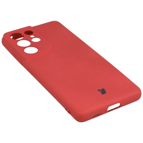 Etui Bizon Case Silicone do Samsung Galaxy S21 Ultra ciemny róż