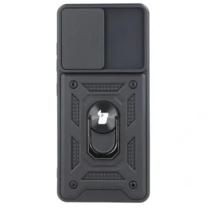 Hurtownia GSM - Bizon Case CamShield Ring Samsung Galaxy S21 Ultra negru - BIZ7733 - {ean13} - Hurt