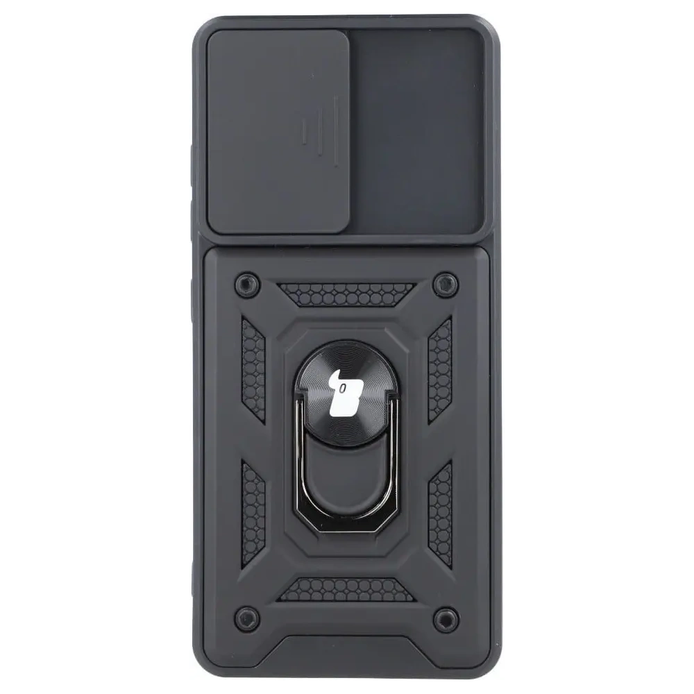 Hurtownia GSM - Etui Bizon Case CamShield Ring do Galaxy S21 Ultra, czarne - BIZ7733 - {ean13} - Hurt