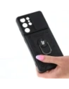Hurtownia GSM - Etui Bizon Case CamShield Ring do Galaxy S21 Ultra, czarne - BIZ7733 - {ean13} - Hurt
