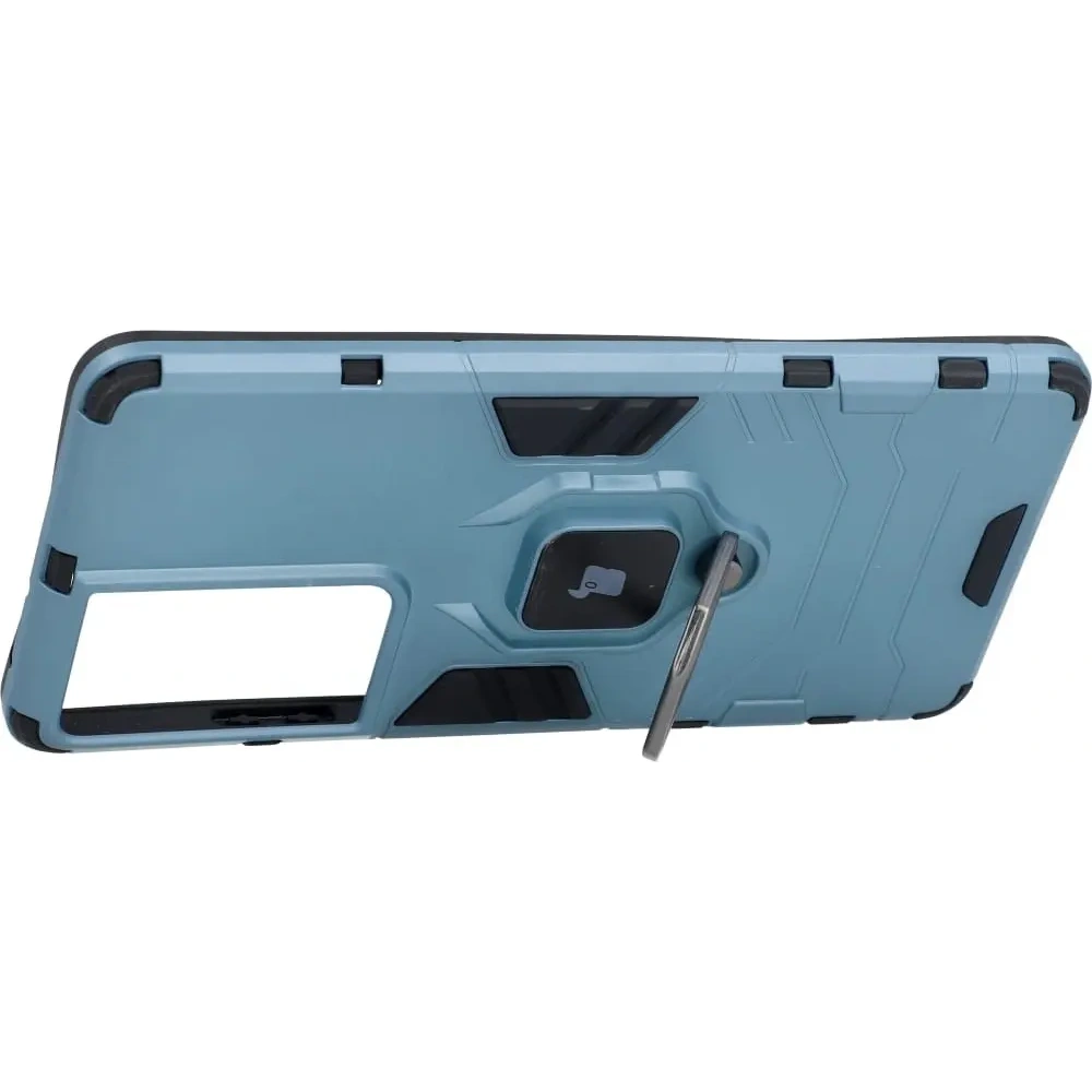 Hurtownia GSM - Bizon Case Armor Gyűrű Samsung Galaxy S21 Ultra kék - BIZ7734 - {ean13} - Hurt