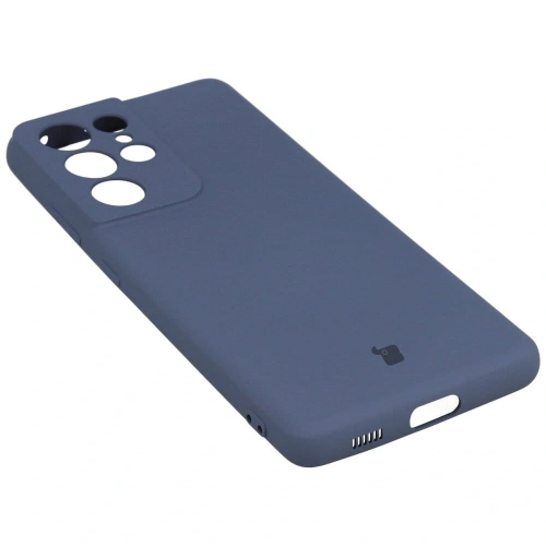 Etui Bizon Case Silicone do Samsung Galaxy S21 Ultra szare