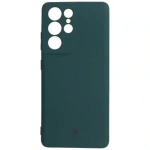 Hurtownia GSM - Bizon Case Silicone Samsung Galaxy S21 Ultra verde închis - BIZ7736 - {ean13} - Hurt