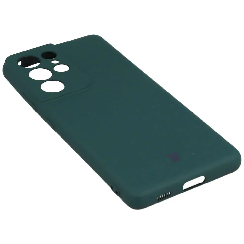 Wholesale Bizon Case Silicone Samsung Galaxy S21 Ultra dark green - BIZ7736 - {ean13} - Hurt