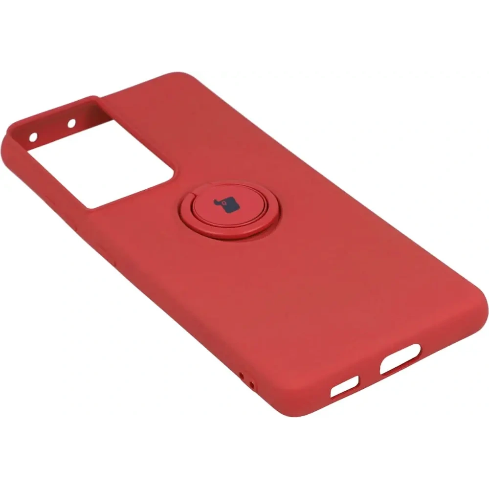 Hurtownia GSM - Bizon Case Silikonring Samsung Galaxy S21 Ultra dunkelrosa - BIZ7737 - {ean13} - Hurt