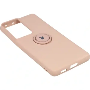 Hurtownia GSM - Bizon Case Inel din Silicon Samsung Galaxy S21 Ultra roz deschis - BIZ7738 - {ean13} - Hurt