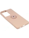 Hurtownia GSM - Etui Bizon Case Silicone Ring do Galaxy S21 Ultra, jasnoróżowe - BIZ7738 - {ean13} - Hurt