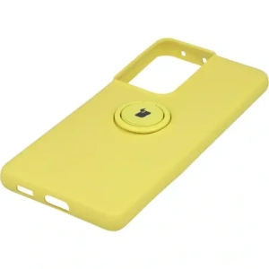 Hurtownia GSM - Bizon Case inel din silicon Samsung Galaxy S21 Ultra galben - BIZ7739 - {ean13} - Hurt