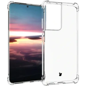 Hurtownia GSM - Bizon Case Clear Pack husă + 2x folie de protecție pentru ecran + protecție pentru lentilă Samsung Galaxy S21 Ultra clar - BIZ1539 - {ean13} - Hurt