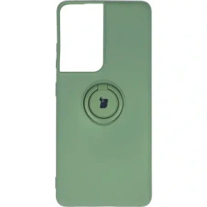 Hurtownia GSM - Bizon Case Inel din Silicon Samsung Galaxy S21 Ultra verde deschis - BIZ7741 - {ean13} - Hurt