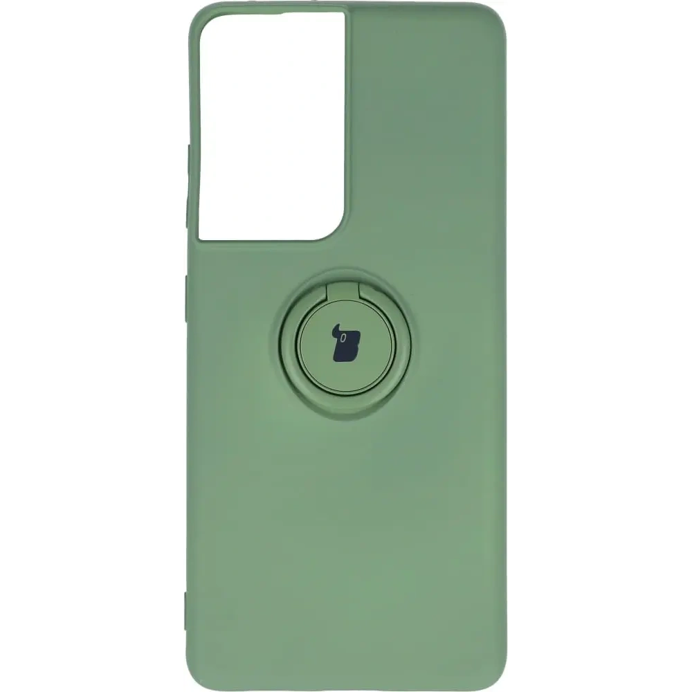Hurtownia GSM - Bizon Case Inel din Silicon Samsung Galaxy S21 Ultra verde deschis - BIZ7741 - {ean13} - Hurt
