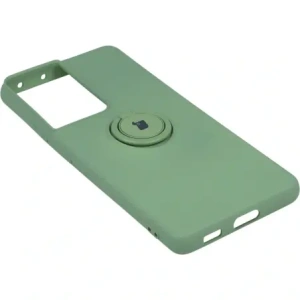Hurtownia GSM - Bizon Case Inel din Silicon Samsung Galaxy S21 Ultra verde deschis - BIZ7741 - {ean13} - Hurt