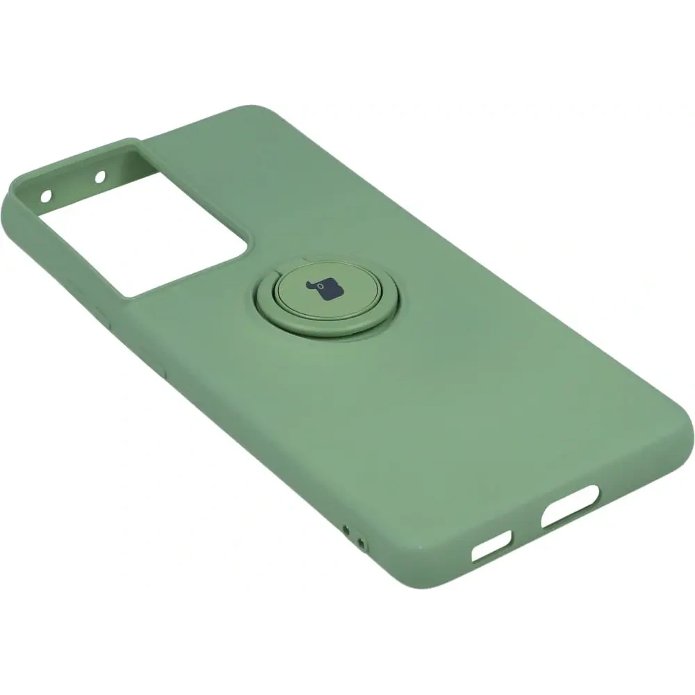 Hurtownia GSM - Bizon Case Inel din Silicon Samsung Galaxy S21 Ultra verde deschis - BIZ7741 - {ean13} - Hurt
